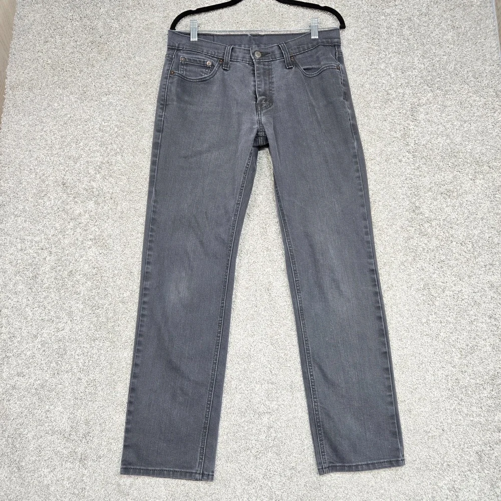 Levis 541 Jeans Mens‎ 30x32 (fits 31x30) Gray stretch Denim